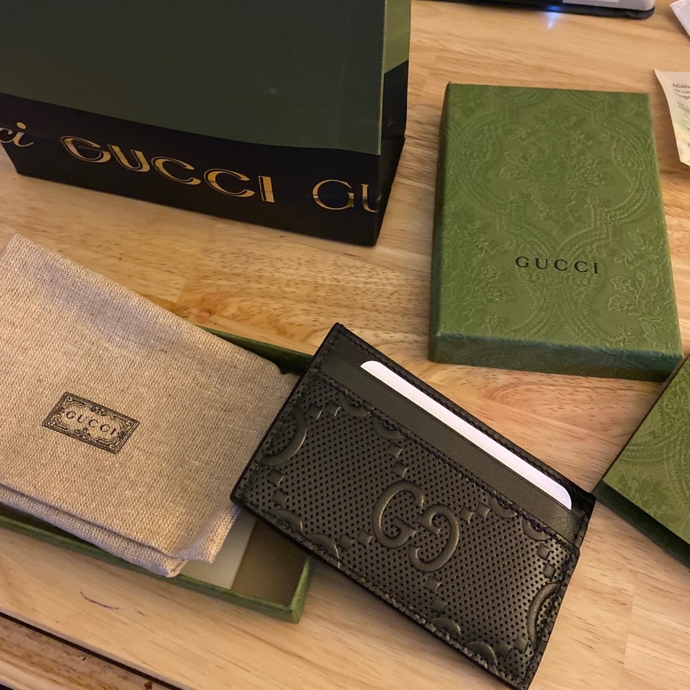 Gucci Credit Card Holder NIB